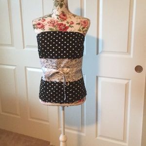 Torrid Polka Dot Tube Top